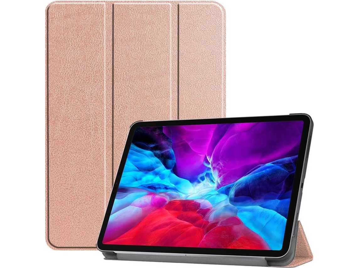 Capa com Suporte Apple iPad PRO 12.9 PHONESHIELD 3FTC-PK-IP-PRO-12.9-2020-Wifi Rosa