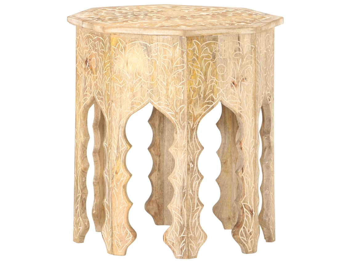 Side Table, Side Tables Vidaxl Marrom Madeira