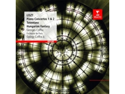 CD Georges Cziffra - Liszt: Piano Concertos 1 & 2, Totentanz, Hunga (Clássico)