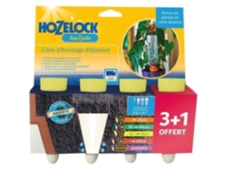 Cone De Rega Hozelock Aquasolo Cerâmica Amarelo 4 Peças Rega Automática
