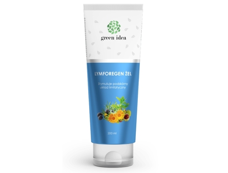 Gel Detox Linfático Green Idea (200 ml). Melhora a circulação e promove a desintoxicação natural. Herbamedicus.