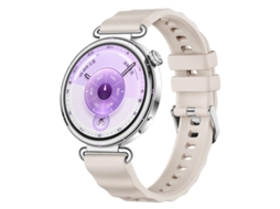 Bracelete para Huawei Watch Gt 6 / 5 / 4 Silicone Cor Sólida com Fecho de Mola de Liberação Rápida Starlight XIAOMOYU (41mm)