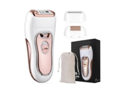 Depiladora Sem Fio Para Depilação De Longa Duração, Depilação E Barbear, Depiladora Feminina Com Luz Led, Rosa Yizhood