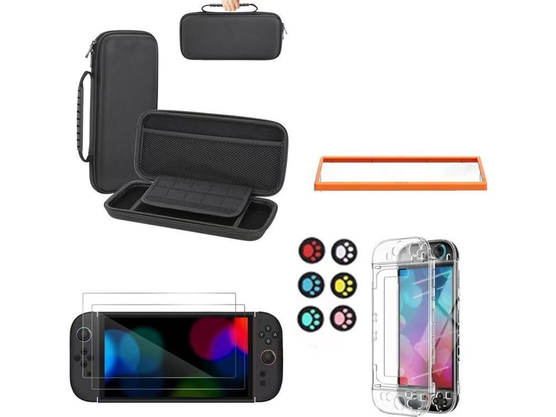 Adequado Bolsa De Armazenamento Para Switch2 Bolsa De Mão Portátil Com Capa Rígida E Acessórios Para Ferramentas De Proteção Do Controlador Cuich