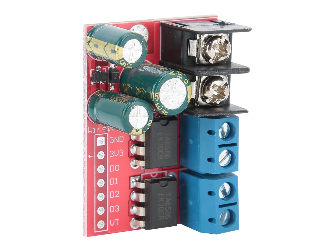 Módulo De Acionamento De Motor Cc 5a Com Pwm E Ponte H Dupla
