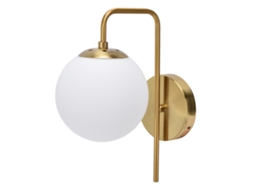 Luminária de Parede Led Nórdica Moderna com Esfera de Vidro E27 CHABERLU