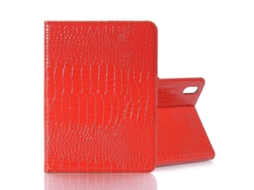 Capa De Couro De Crocodilo Com Suporte Para Ipad Mini 6 / Mini 2024 Facpoet