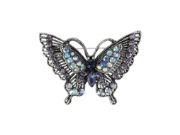 BROCHE Feminino Borboleta com Strass
