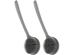 Lurelia Pack De 2 Escovas De Silicone Para Costas E Corpo, Silicone Macio E Cabo Longo