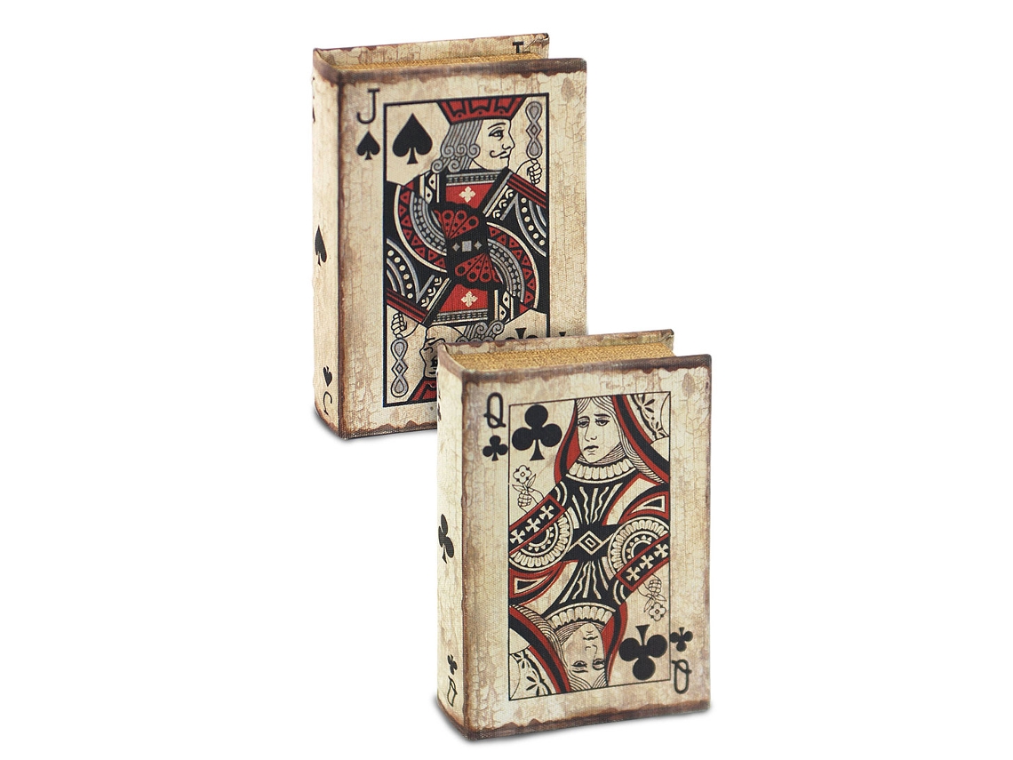 Caixa de livros com deck 4U