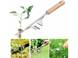 Capinadora manual AQUAFORGE, de aço inox para limpeza de solo e jardim