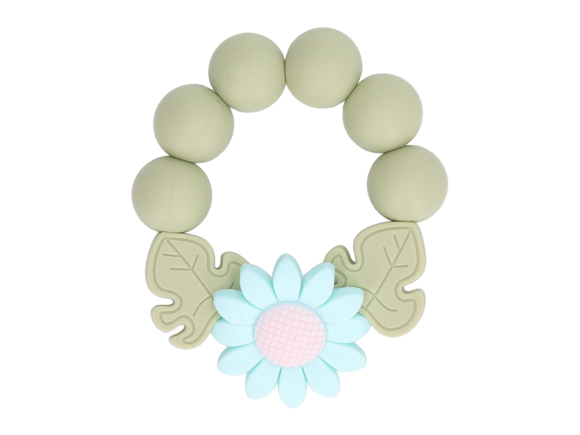 Pulsera Mordedera Para Bebé De Silicona, Enlaces De Silicona Para Bebés, Pulsera Masticable Silicona Bebé