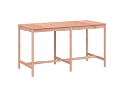 Garden Table, Garden Tables Vidaxl Marrom Madeira De Douglas (203.5 X 90 X 110 Cm)