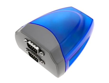 Partilha serial RS232 através de uma rede TCP/IP de 2 portas  ANYPLACEUSB