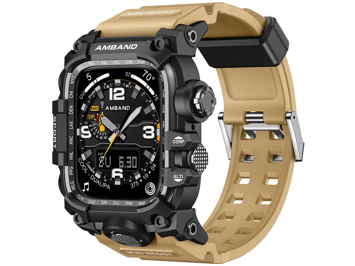 Bracelete para Apple Watch Ultra 49mm Amarelo XIAOMOYU
