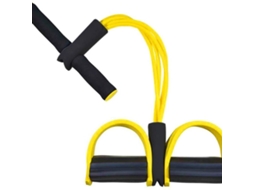 Lurelia Extensor Abdominal 28*15*7cm, 0,4kg, Amarelo, Para Pernas E Glúteos