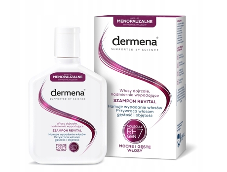 Revitalizador De Cabelo Maduro Com Tendência A Queda, Dermena Suportado Pela Ciência, 200 Ml Pharmena