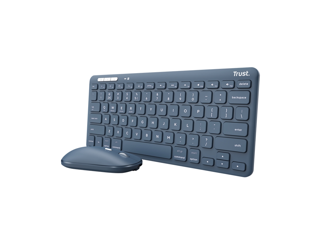Teclado Trust Azul