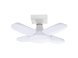 Lâmpada de teto deformável LED para garagem, loja ou oficina, E27 6500k 60w, alta luminosidade LAXISCREED