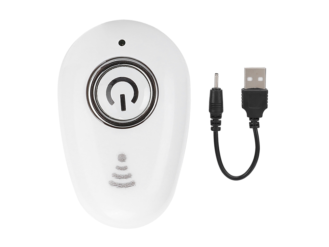 Auriculares Inalámbricos Mono Bluetooth V5.0 Mini para Deportes con Función Manos Libres Blanco | S/MARCA