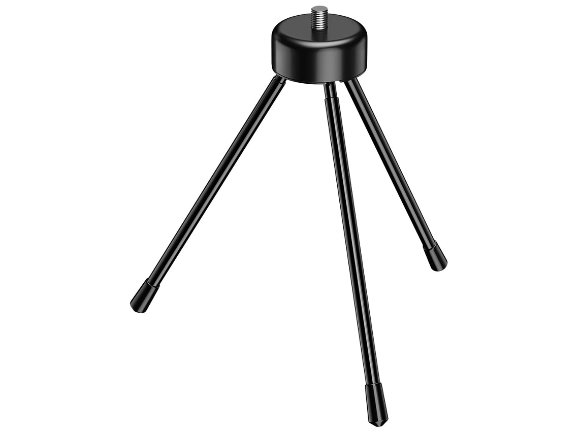 Tripé De Mesa Em Metal Com Parafusos De 1/4 De Polegada, Adequado Para Projetores E Todas As Câmeras.