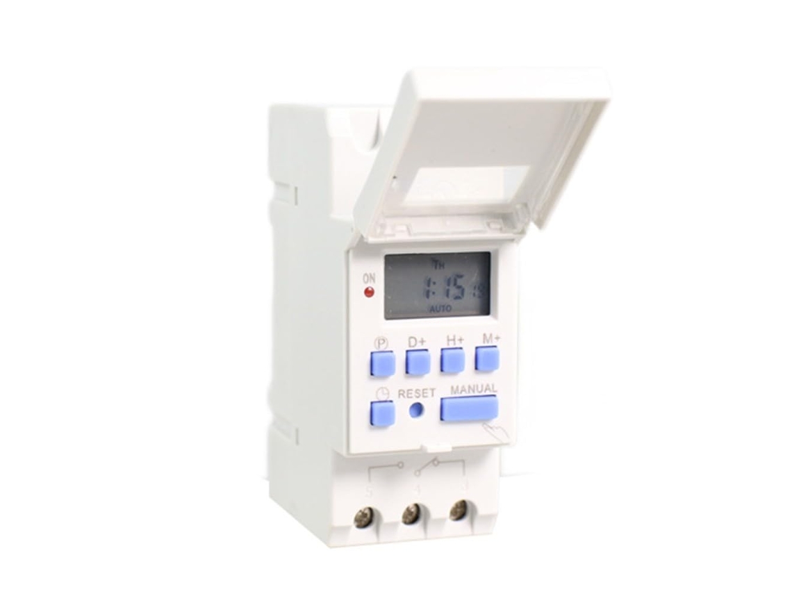 Temporizador Digital Semanal Thc15a Para Controle De Relé Ac 220-240v