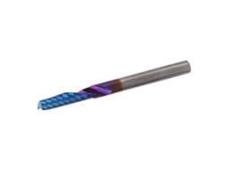 Laxiscreed Broca De Fresa Em Aço De Tungstênio Com Revestimento Azul Para Cnc E Fresagem De Alta Precisão