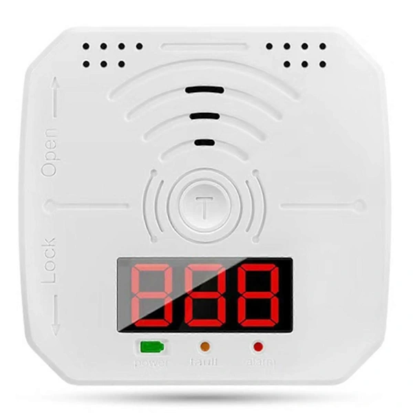 Detector De Monóxido De Carbono Portátil Com Alarme De 85db E Visor Digital Para Viagens, Autocaravanas, Campismo E Casa