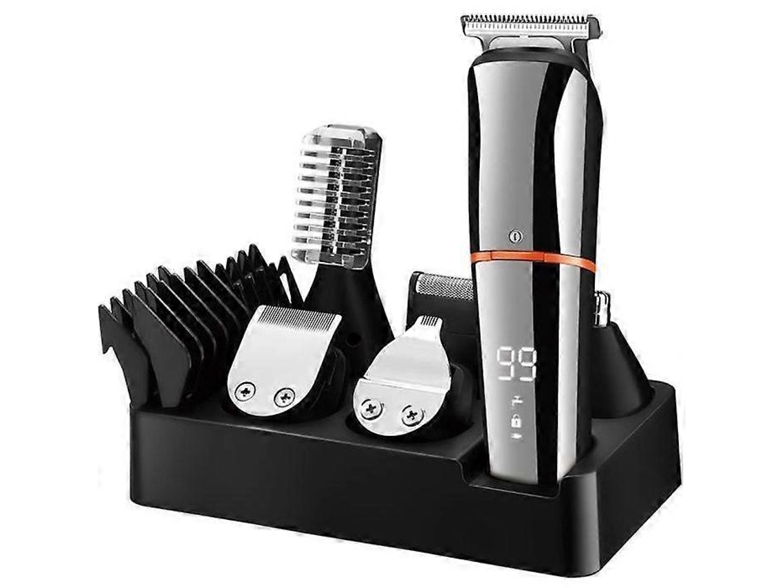 Kit De Barbeador Multifuncional, 5 Acessórios, Lavável