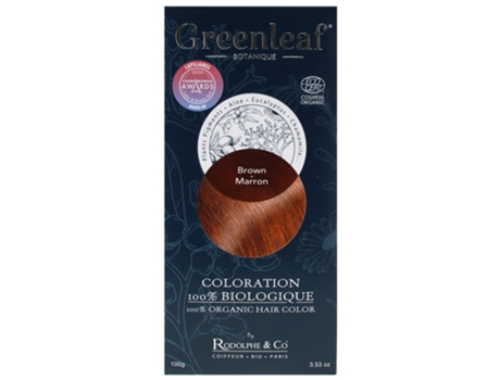 Tinta Colorante 100% Orgânica 100 gCor: Marrom GREENLEAF