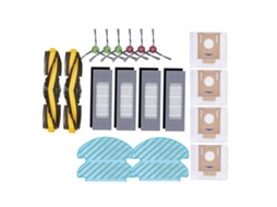 Kit de Escova Lateral Principal com Filtro Hepa para Ecovacs Deebot Ozmo T8 Aivi T8Max