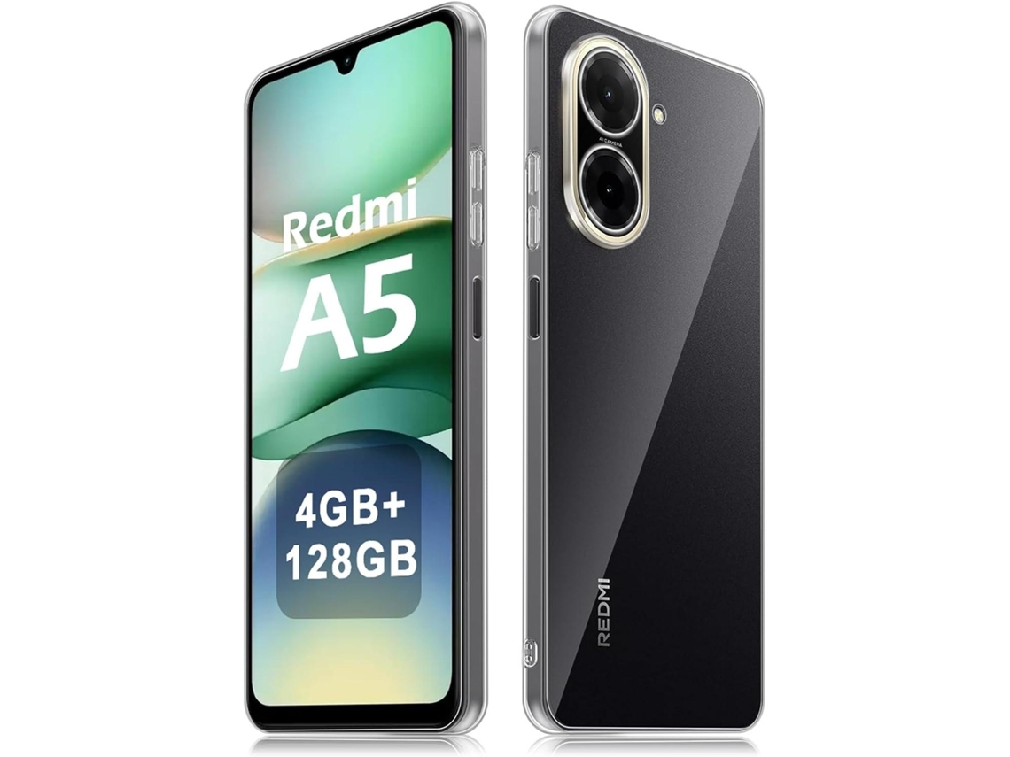 Lurelia Kit Proteção Para Xiaomi Redmi A5 4g / Poco C71 4g, Capa Tpu Gel E Vidro De Ecrã