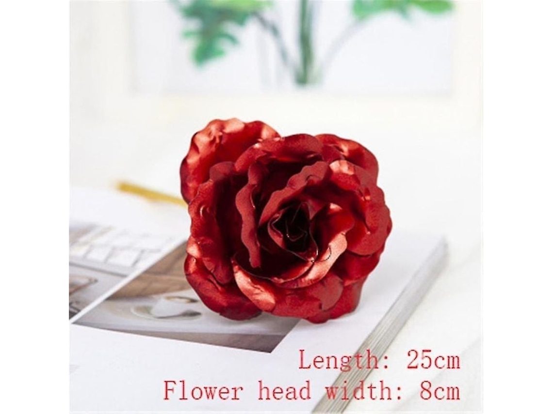 Rosa galáctica artificial Fasst, de La Bella y La Bestia, decoração doméstica, casamentos, Dia de São Valentim, presente de Dia das Mães