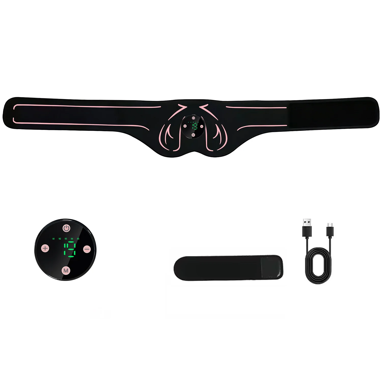 (rosa) Equipamento Inteligente De Massagem E Modelagem De Quadril
