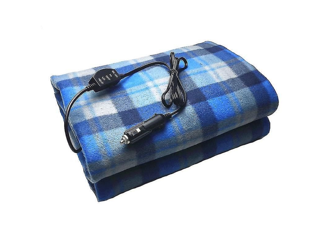 Manta Elétrica Nova Line 12V para carro, aquecimento rápido, 150x100cm | S/MARCA