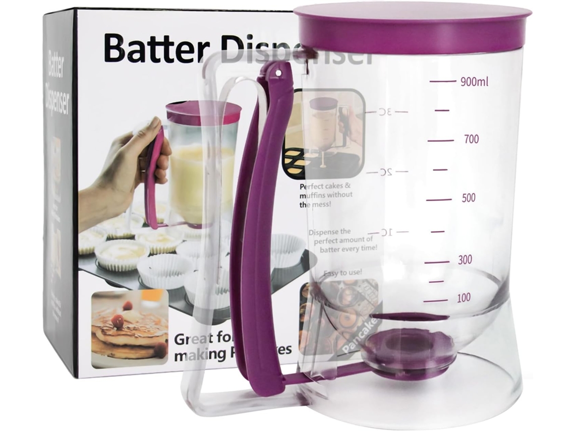 Dispensador De Massa Fácil De Limpar Roxo