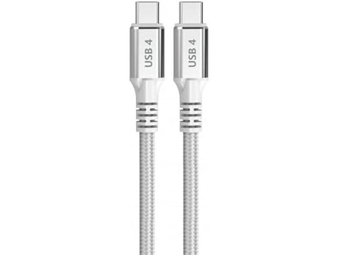 Cabo Usb-C para Usb-C Dcu Branco 1 5 M DCU Cabo Usb-C Branco