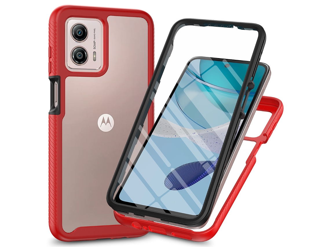 Protetor De Tela Céu Estrelado Com Película Pet Integradavermelho Vivo - Motorola G60s