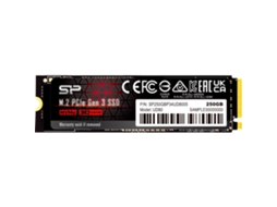 Disco Rígido Ssd Nvme M.2 Tipo 2280 Silicon Power Ud80 250Go