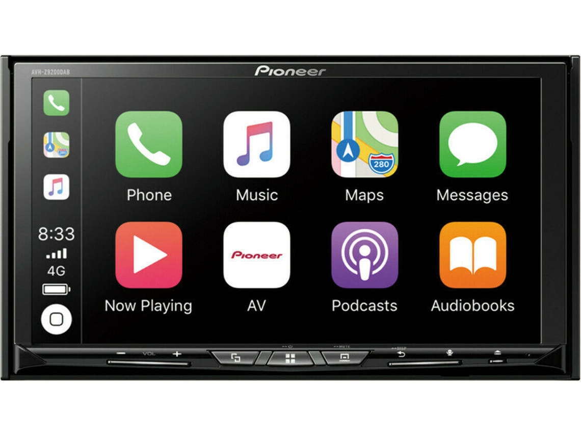 Rádio automotivo multimídia PIONEER AVH-Z9200DAB