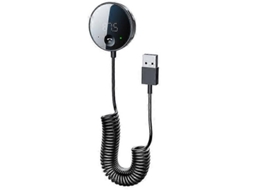 Transmissor De Áudio Automotivo Bluetooth 5.0 Ouspow, Transmissor Fm Bluetooth Sem Fio, Receptor De Áudio Aux, Reprodutor De Mp3, Kit Mãos-livres
