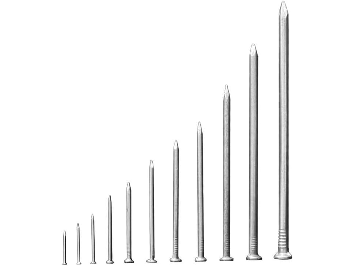 Prego De Madeira, Prego De Cabeça Chata, 8 Pontas 1 1, 5 2 3 4 5 6 Polegadas 1, 5 Polegadas De Comprimento 40mm