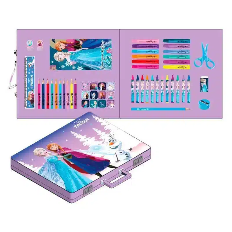 Maletín De Manualidades De Papelería De Disney Frozen 2700001237 Cerda Cerdámás De 4 Años