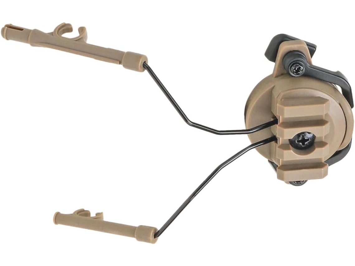 Suporte Externo Giratório Em Liga De Nylon Outanaya Para Capacete, Compatível Com Trilhos De 19a 21mm, Para Acessórios