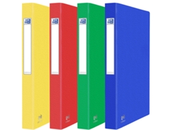 Pasta de Argolas OXFORD Eurofolio Din A4 Cartão 2 Argolas Classificada