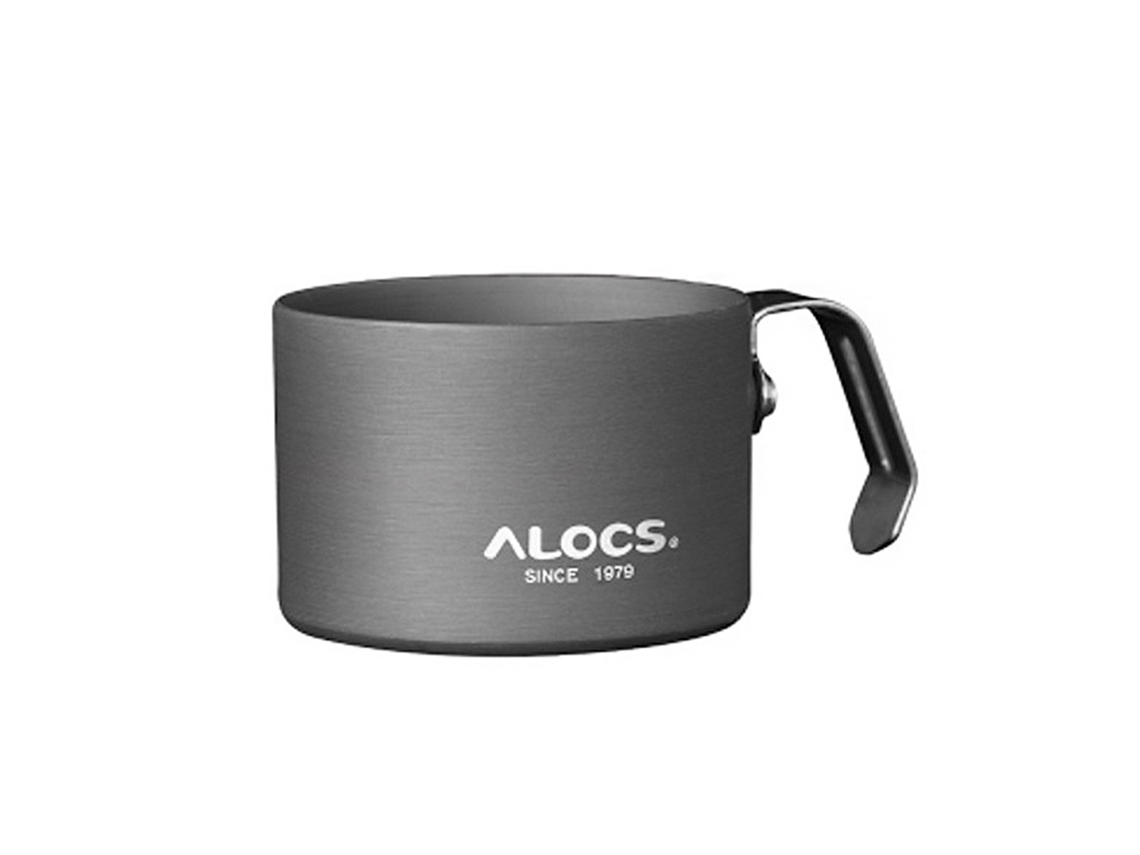 Caneca de Café Metálica Multifuncional 160ml para Camping