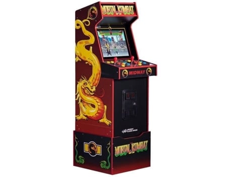 Terminal De Arcade Arcade1up Mortal Kombat 14 Jogos 50 X 154 X 52 Cm Edição De Aniversário