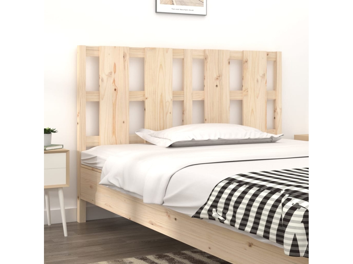 Cabecero 145,5x4x100 cm Madera Maciza de Pino