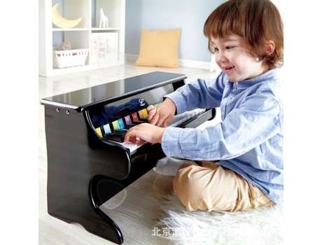 30 teclas piano doméstico 3-10 anos de idade triângulo vertical de madeira bebê meninos e meninas brinquedos educativos para crianças CONFOZEN