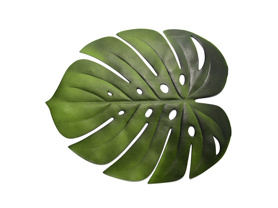 Toalhas de Mesa com Folhas de Planta Artificial Simulação NEVEANCE